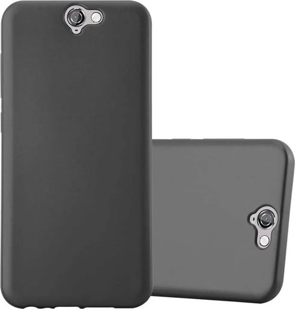 CADORABO Custodia in silicone TPU cover flessibile con anello, Cover per Galaxy S8 ,LIQUID NERO