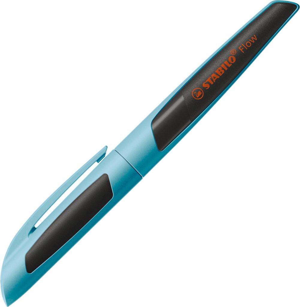 Stilografica - STABILO Flow SPORTY in azzurro/nero - penna Immagine del prodotto 