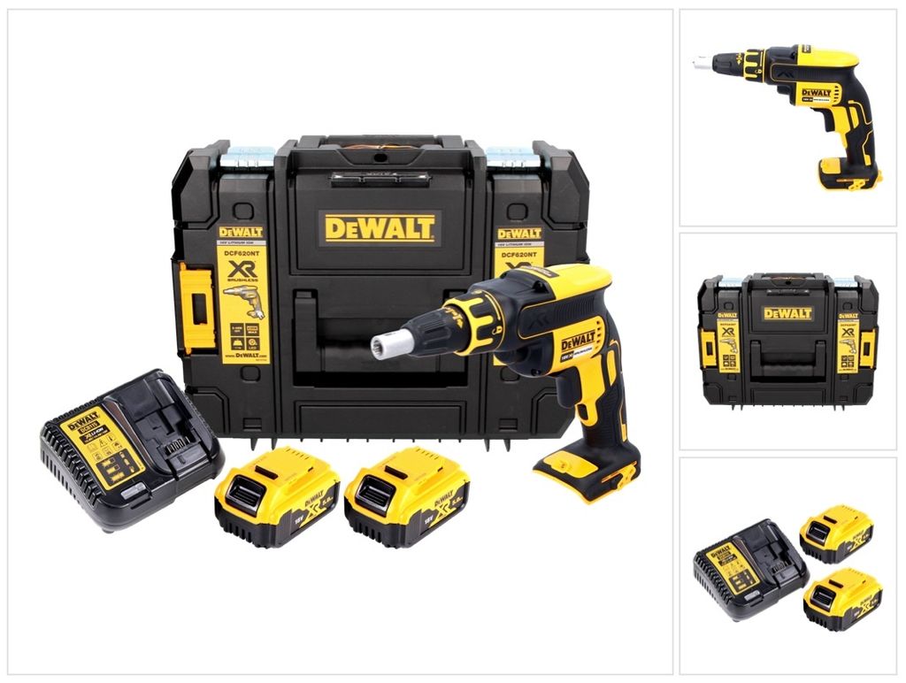 DeWalt DCF 620 NT 18 V Brushless Visseuse plaque de plâtre Image du produit 
