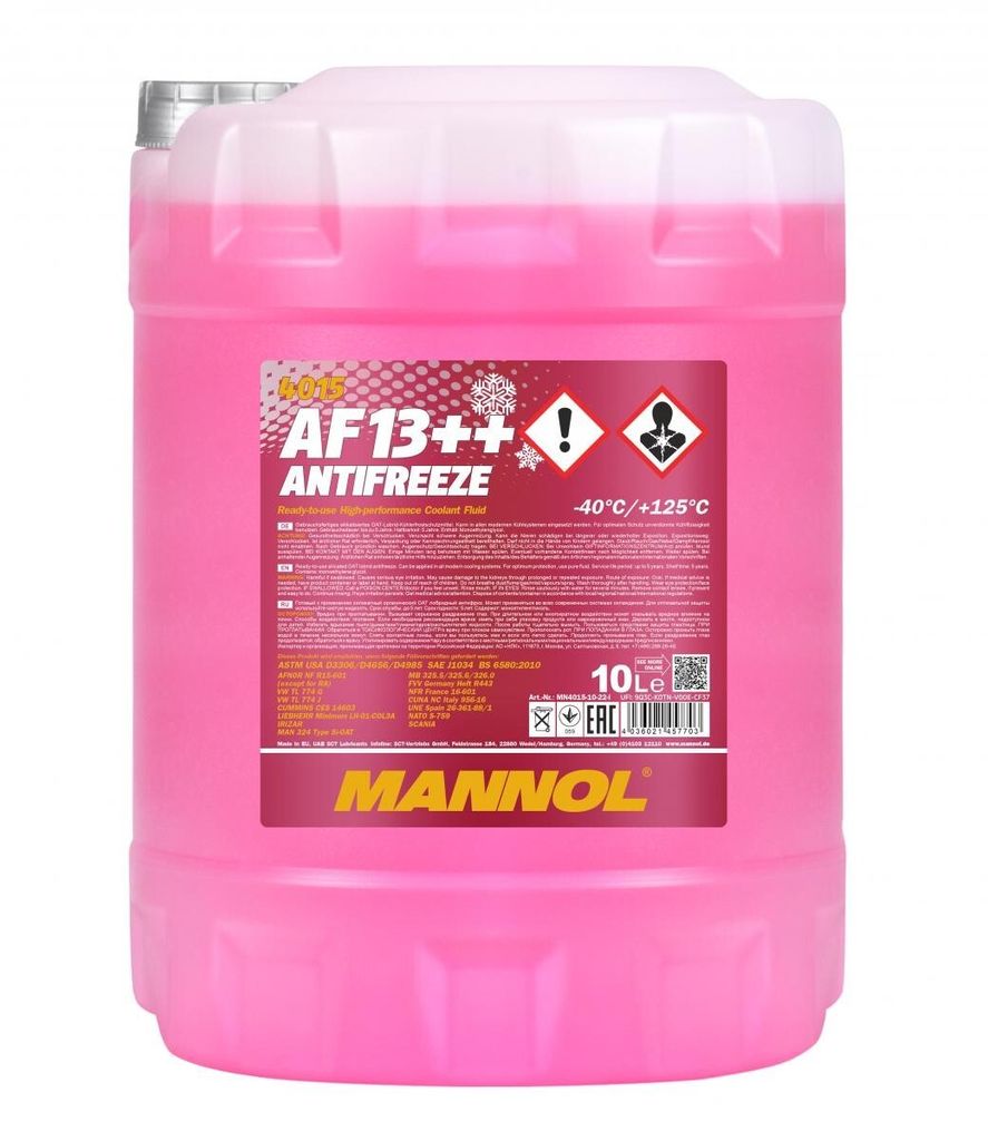 MANNOL Kühlmittel MN4015-10 10l Kanister Produktbild 