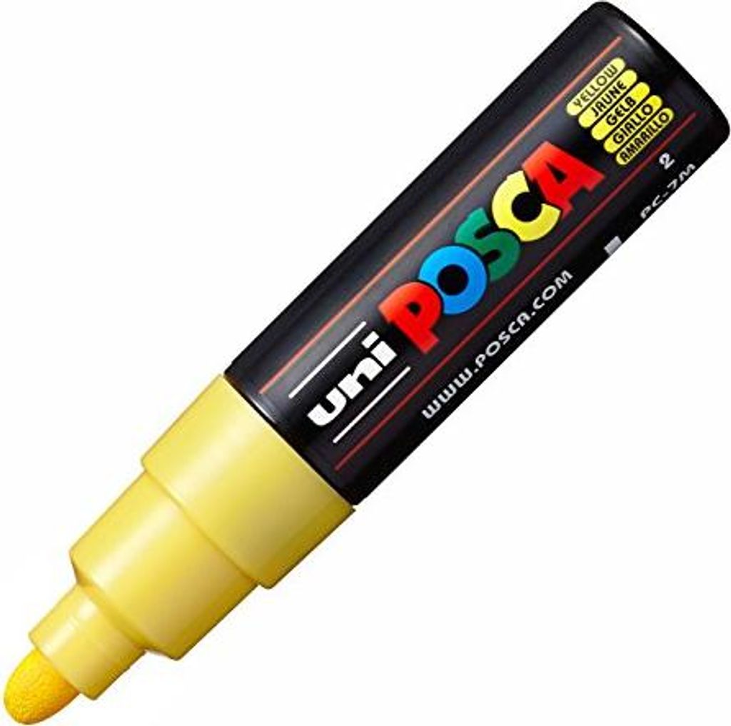uni-ball Pigmentmarker POSCA (PC7M) neon-gelb