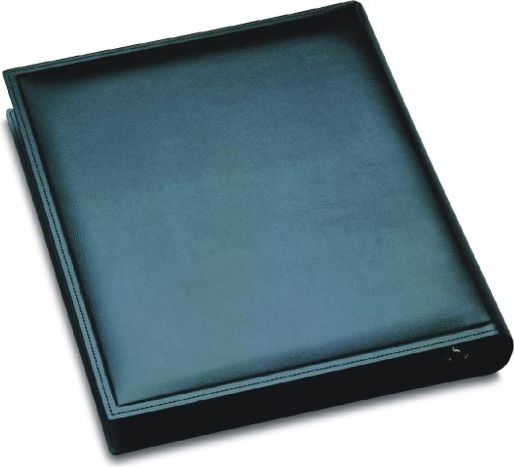 Ringbuch A4 Scala Leder schwarz