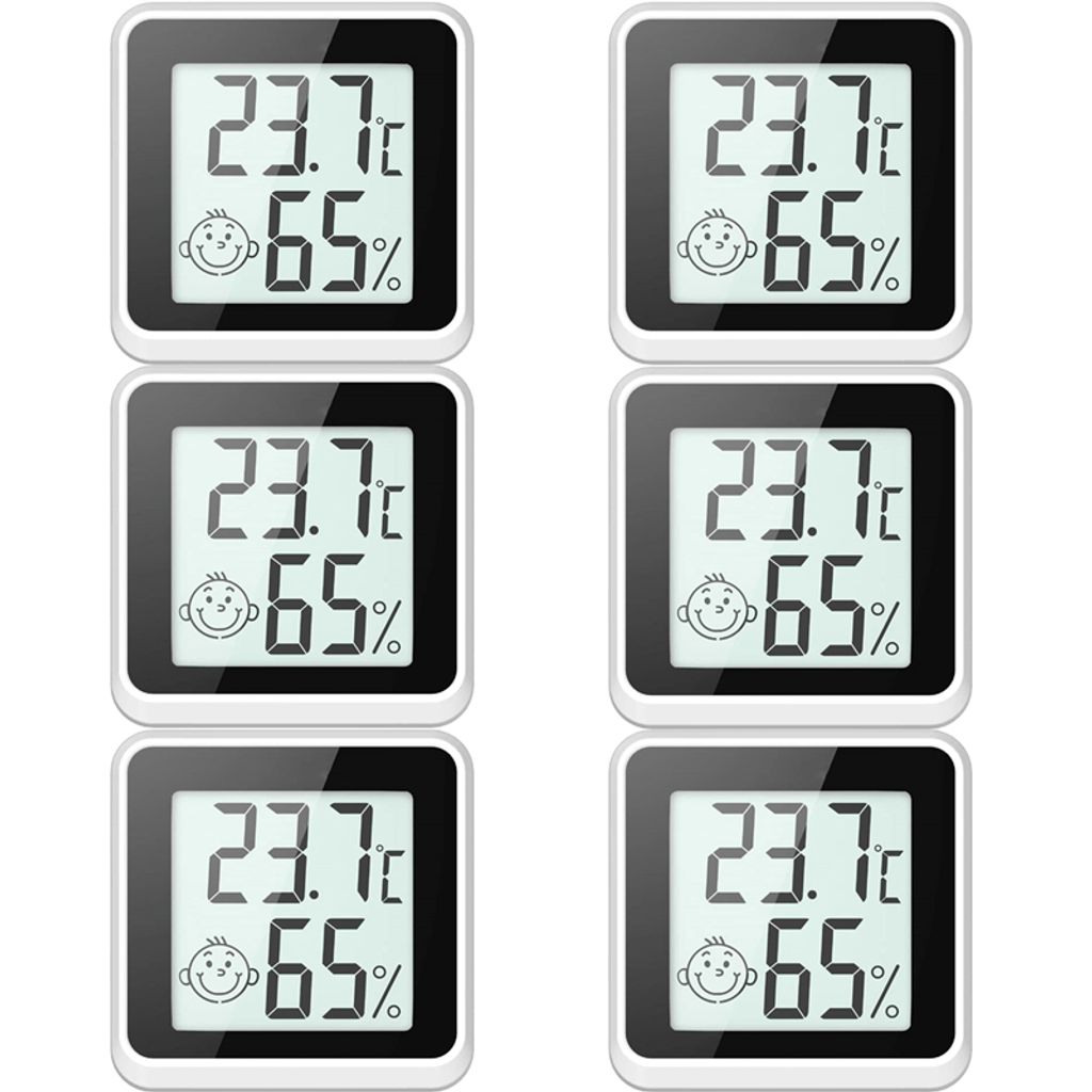 Mini Digital Thermometer Hygrometer innen 6