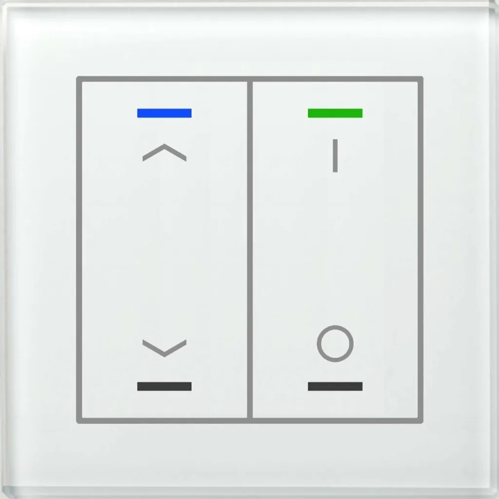 Régulez votre chauffage avec le bouton KNX MDT II Light en verre