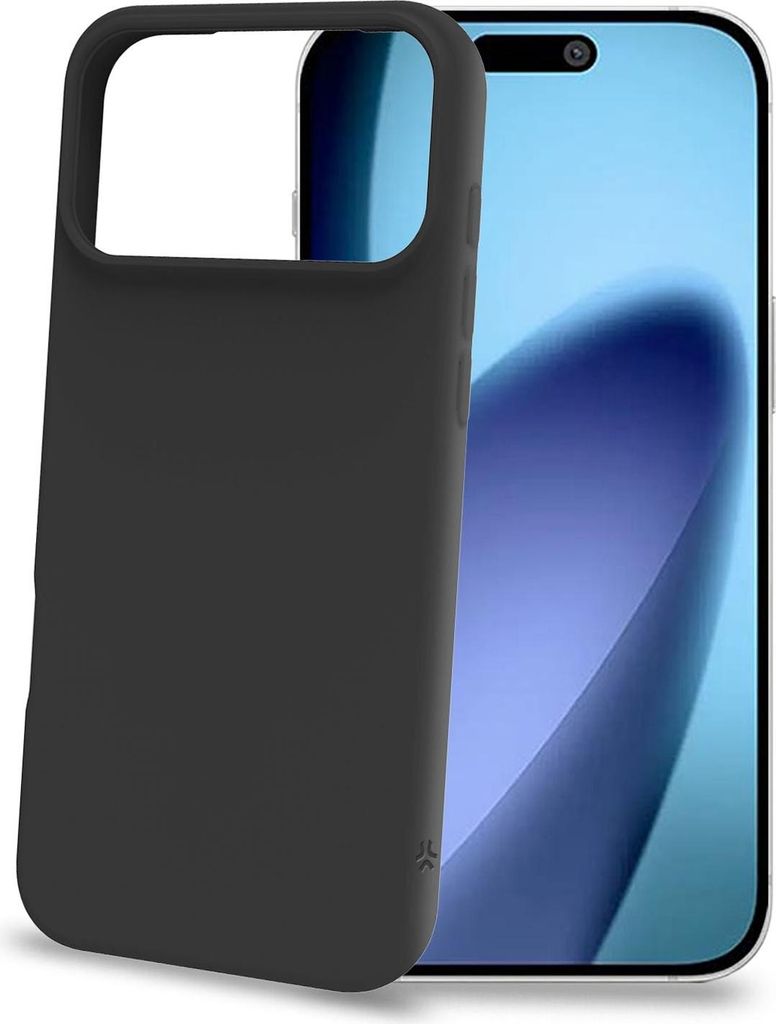 iPhone 17 Pro Max Soft Rubber Case, Schwarzes TPU