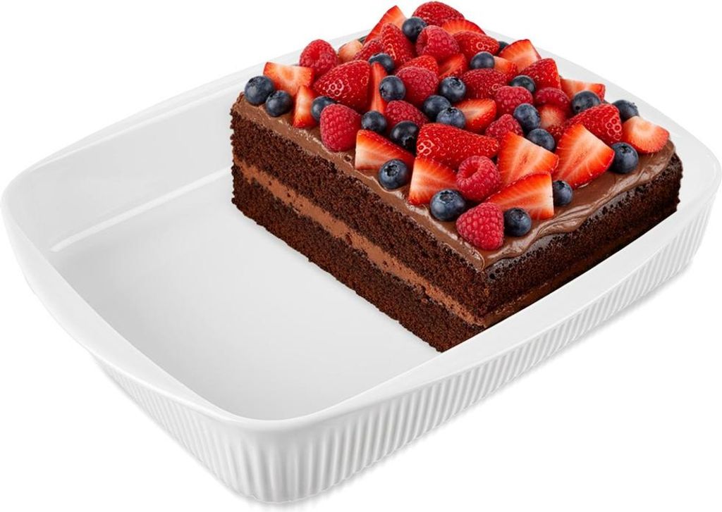 Hitzebeständiges Porzellangeschirr zum Backen und Überbacken Backform Brytfanka 4L