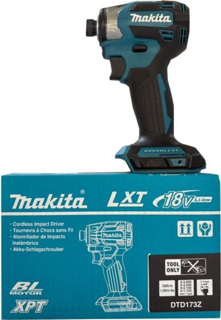 Makita DTD173Z Akku-Schlagschrauber 1/4" Solo 18V Li-Ion Produktbild 