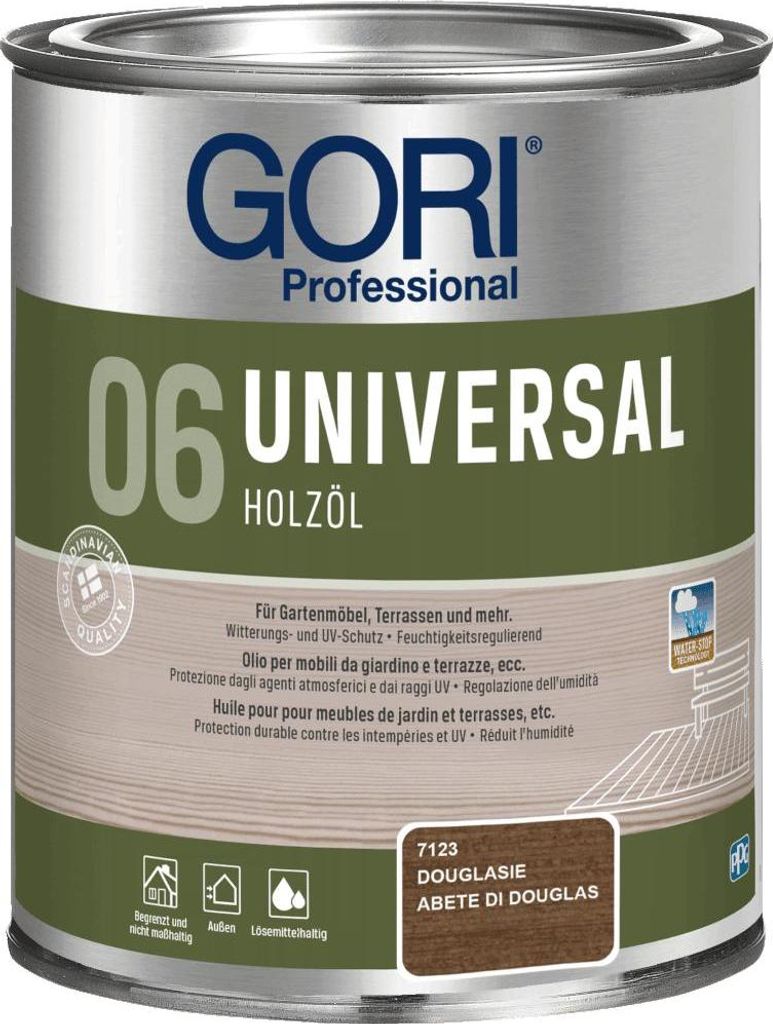 GORI 06 Universal Holzöl0,75 Liter Douglasie