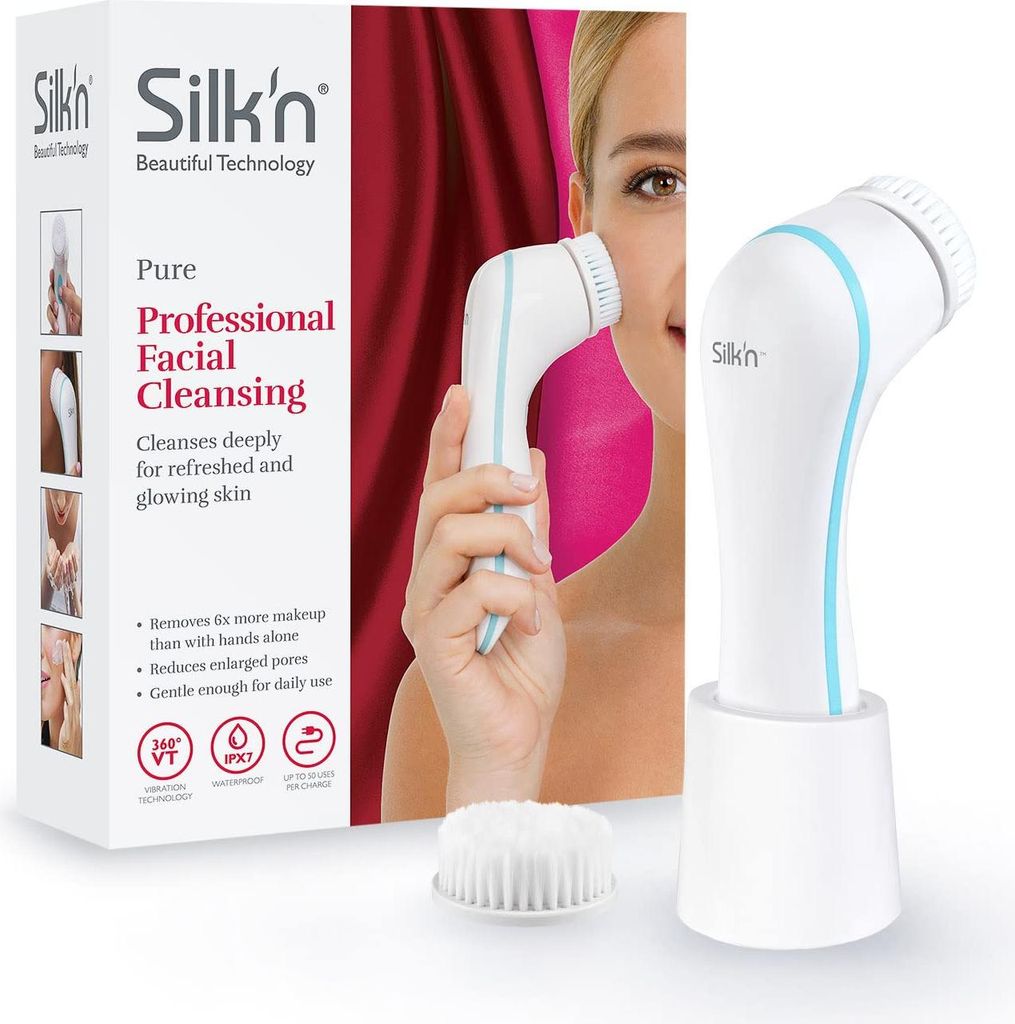 Silk'n Pure Gesichtsreinigungsgerät wasserdicht aufladbar Produktbild 