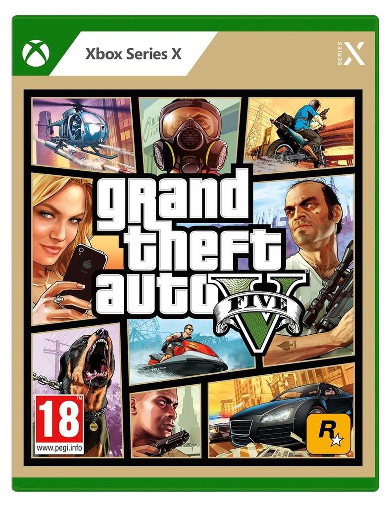 GAME GTA V Premium Edition, Xbox Series X, M (Reif) Produktbild 