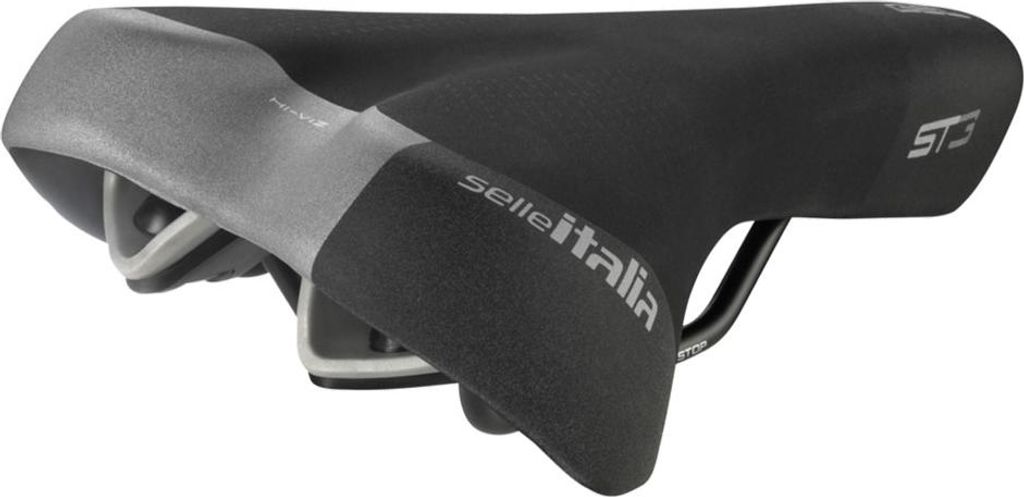 Selle Italia ST3 S1 Sportouring Sattel Soft-Tek Light-Gel 160 × 270 mm FeC Al...