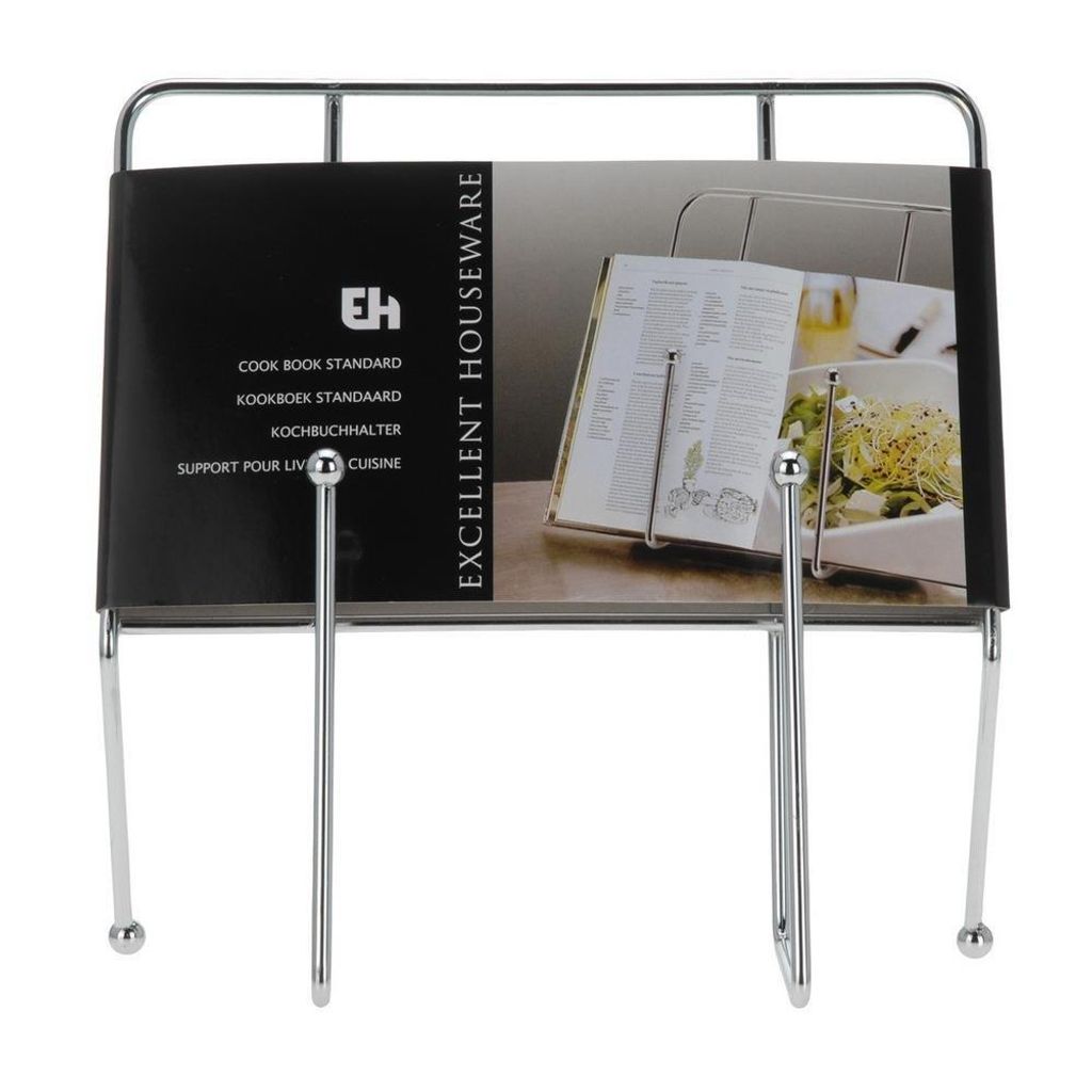 Metalowy stojak na książkę kucharską tablet 25x23x10 cm Zdjęcie produktu 