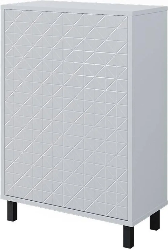 Meuble de rangement Vicco Agasta blanc 56cm avec finition résistante