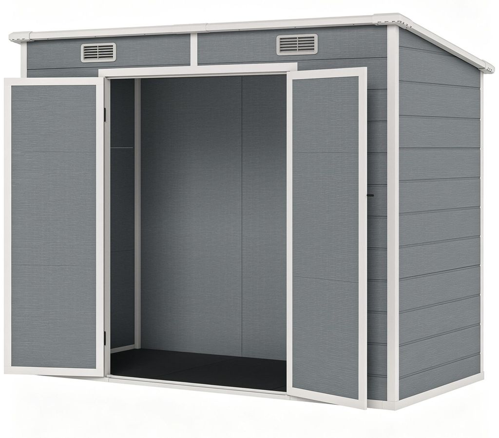 Outsunny tuinhuis, 2,54 m², waterdicht, tuinhuis met Productafbeelding 