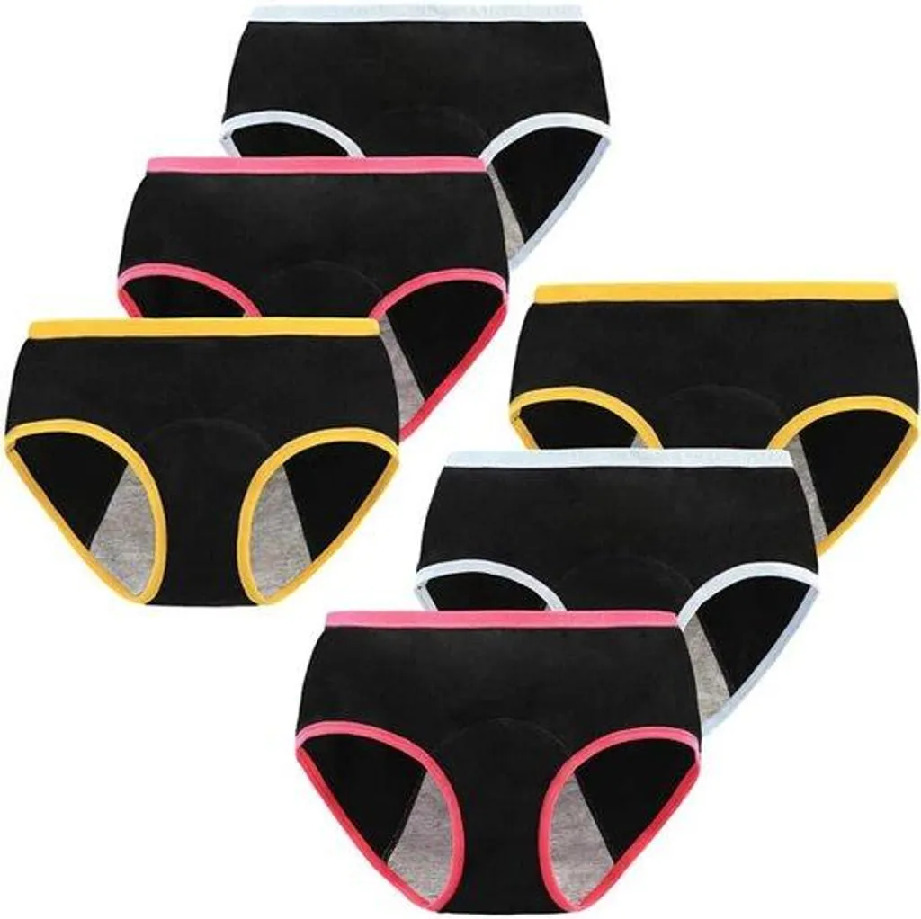 Culotte menstruelle flux abondant en coton - Protection nuit et sport