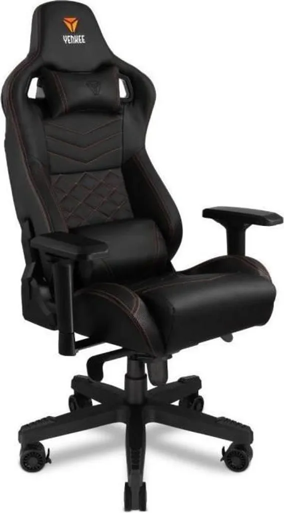 Chaise de bureau Gaming YENKEE FORSAGE XL YGC 200BK idéale pour Streamer