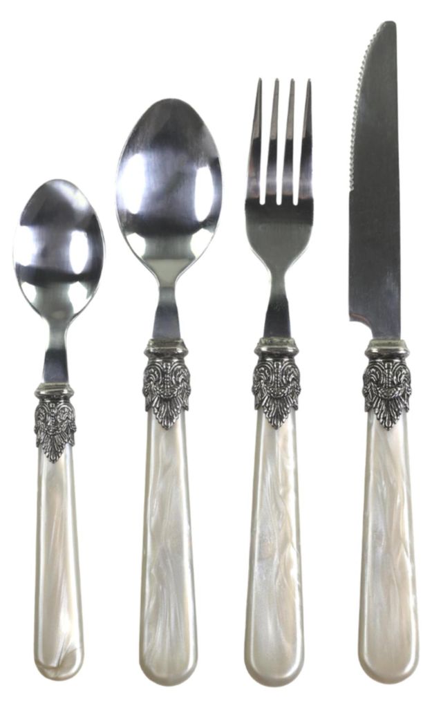 Chic Antique Linas Besteck Antique Champagner mit Silber Produktbild 