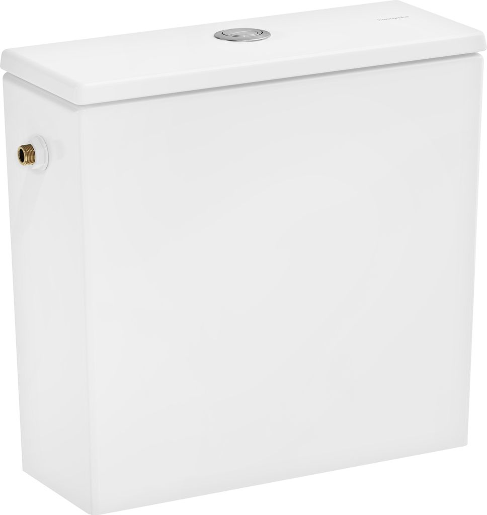 Hansgrohe Aufsatzsp?lkasten EluPura Original Q mit seitlichem Wasseranschluss FR wei?, 60271450