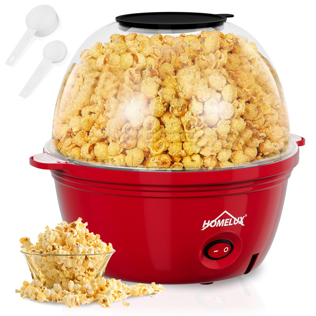 HOMELUX Popcornmaschine Popcorn Maker 450W Mini Popcorn Produktbild 