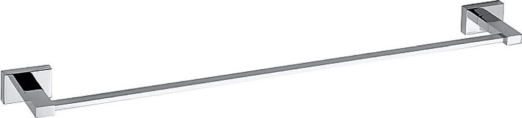 BASA Handtuchhalter Messing Chrom 300x35x70 mm für Bad & WC >> zum Bohren