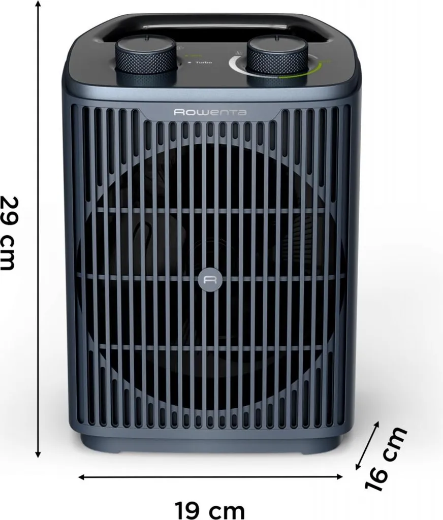 Chauffage Soufflant Rowenta 2000W - Mode Silence et Puissance Réglable