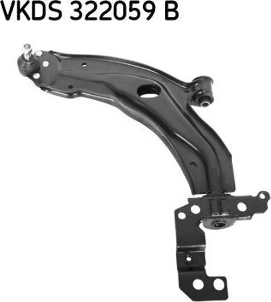 Bras de suspension renforcé SKF VKDS 322059 B - Haute résistance OE