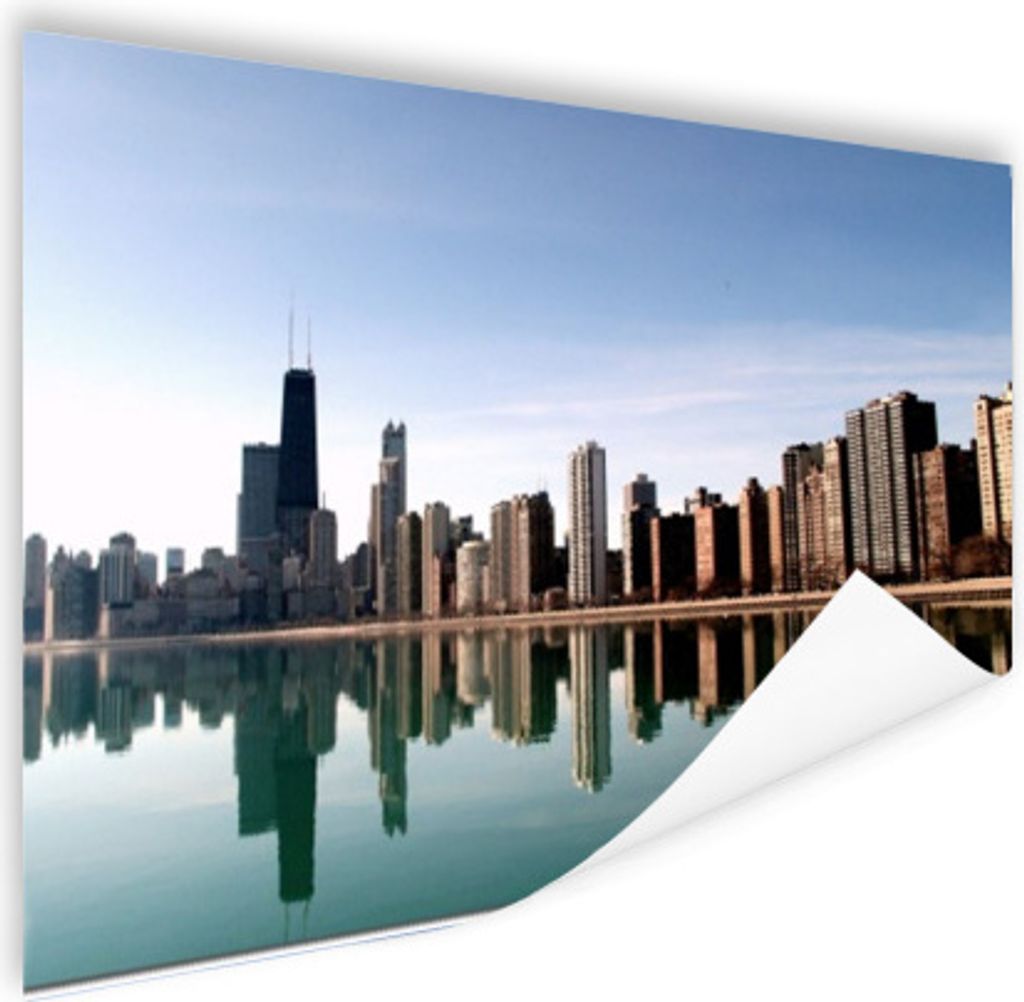 MuchoWow Poster Chicago - Turm - Skyline 180x120 cm - Fotoplakat