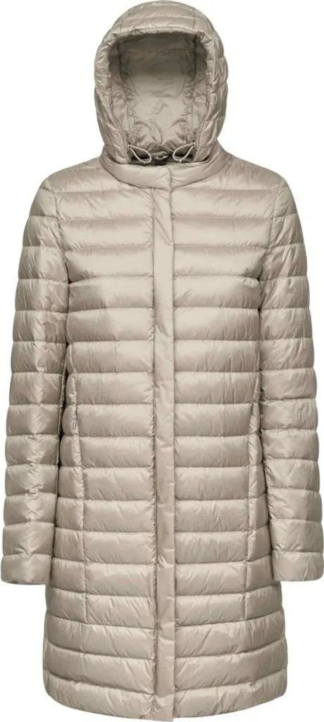 Manteau Geox D Jaysen Beige pour Femme - Veste Légère et Respirante