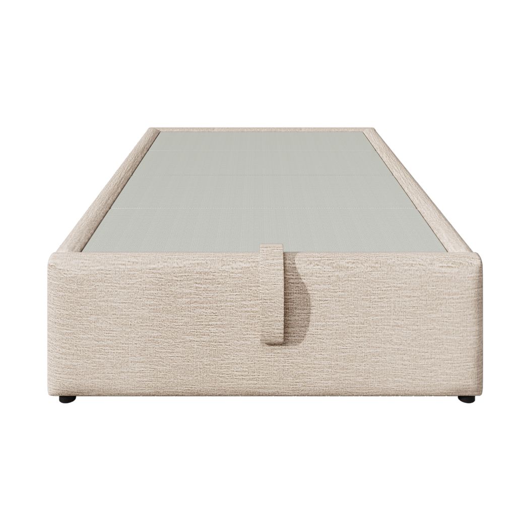 Flieks Polsterbett 90x190cm ohne Kopfteil, Einzelbett Produktbild 