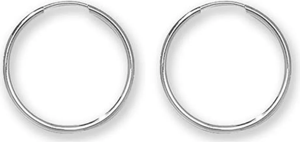 Boucles d'oreilles dormeurs or blanc : finis les bijoux perdus en 20mm
