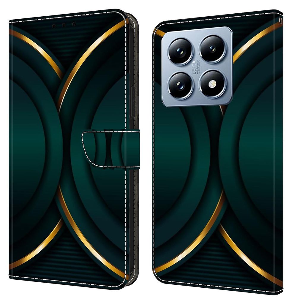 A product image showing a phone case in an open and closed position.