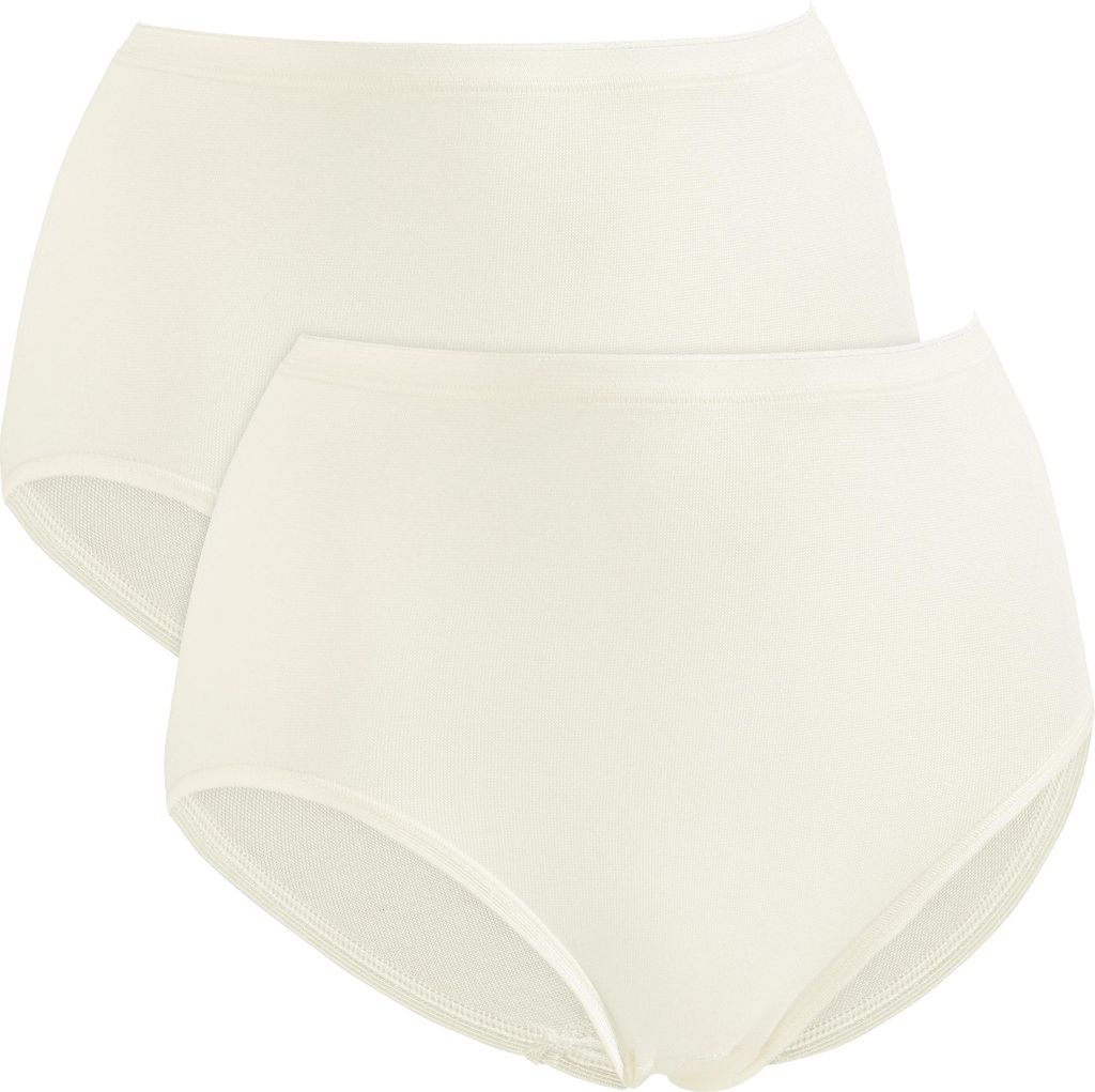 Erwin Müller Damen-Taillenslip 2er-Pack creme 48