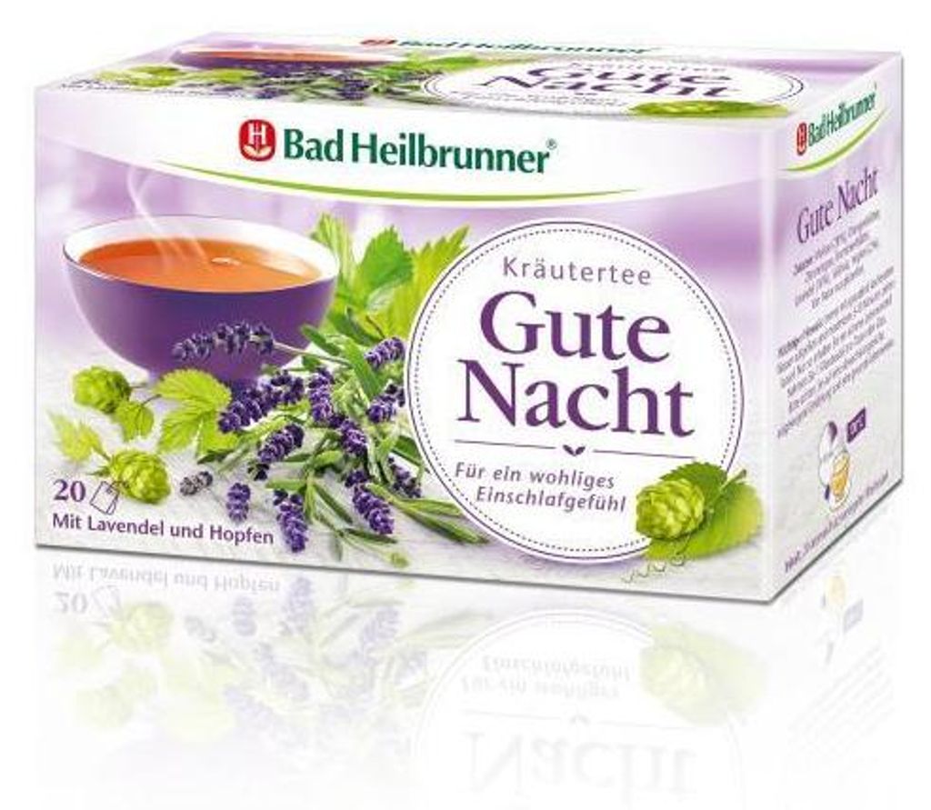 Bad Heilbrunner Kräutertee Gute Nacht Filterbeutel 20 St