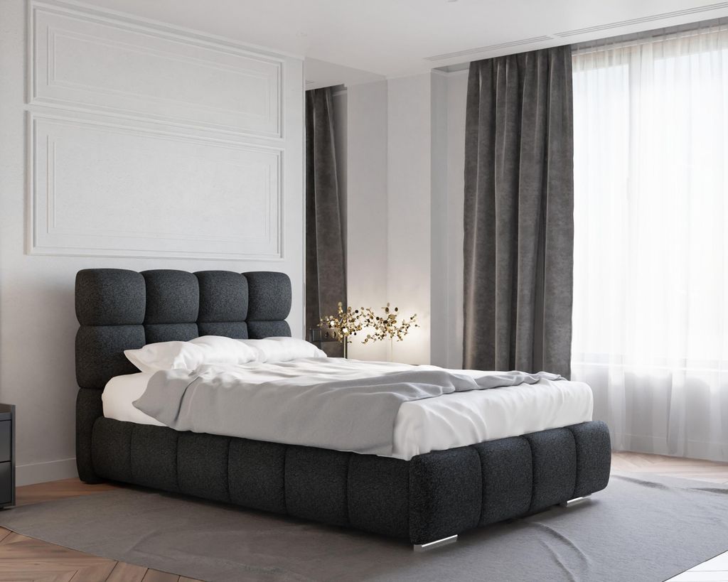 BLISS Polsterbett mit Bettkasten, mit Federkernmatratze