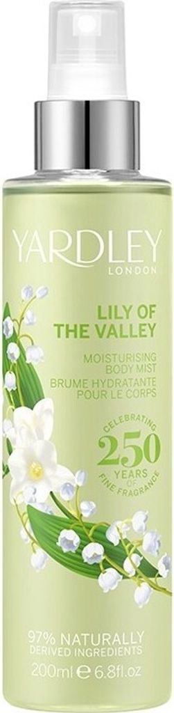 Yardley London Krperspray Lily of the Valley 200ml Produktbild 