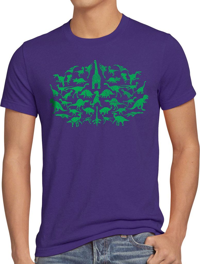 style3 Sheldon Dinos Herren T-Shirt