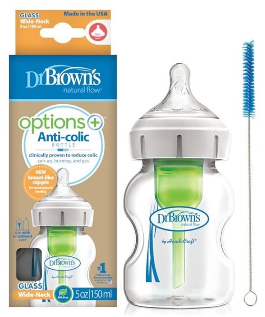 Dr Brown's Flasche Kinderflasche Bottle Glasflasche 150ml Produktbild 