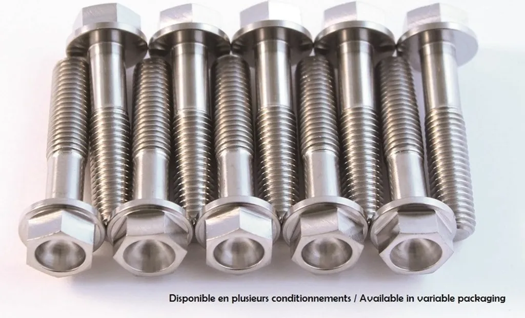 Pack 4 Vis Titane M8x45 SCAR : Fini la Rouille et les Vis Cassées