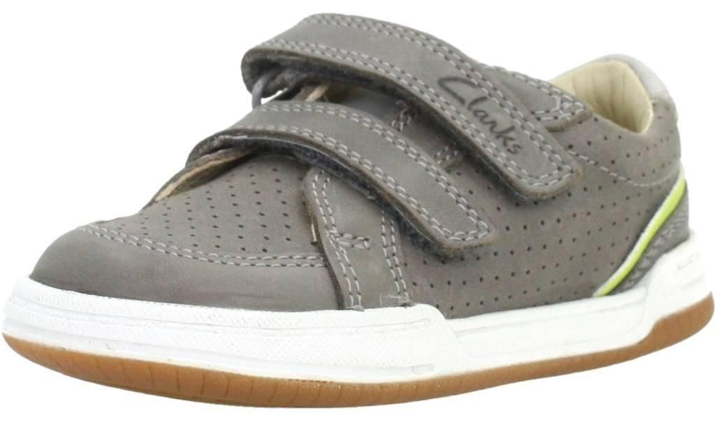 CLARKS Fawn Solo T Damen Freizeitschuhe Grau