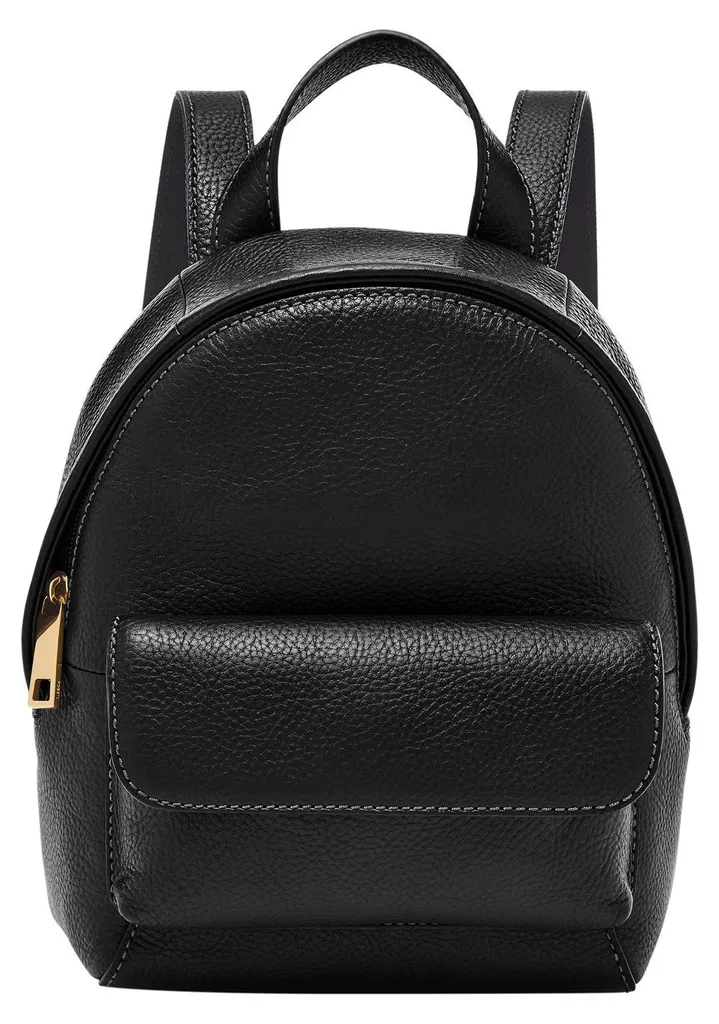 Petit sac à dos femme cuir noir Fossil Blaire Mini Backpack élégant chic