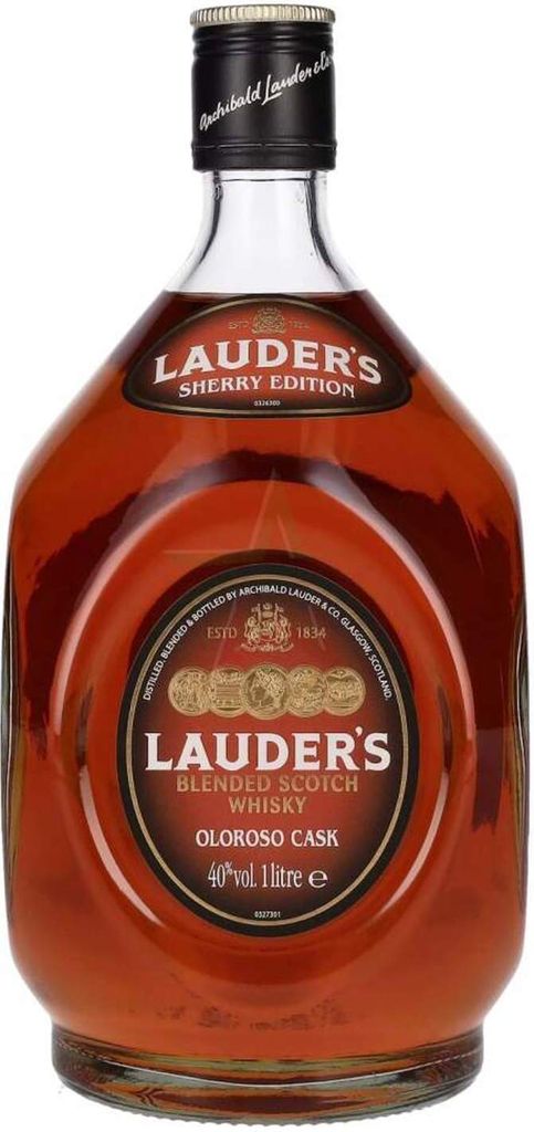 Lauder's OLOROSO CASK Blended Scotch Whisky 40,00 % 1,00 Liter