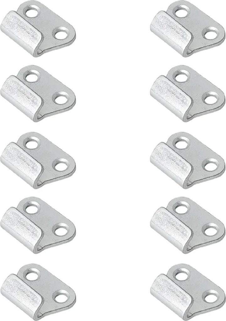 Crochet métal - lot de 10 pièces sur carte Image du produit 