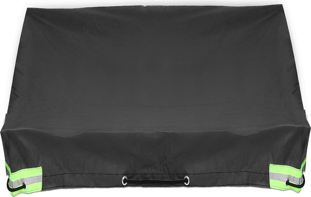 Anhängerplane 214x122cm Flachplane – Wasserdichte Abdeckplane Aus 600D Oxford Inkl. Seil & Tasche