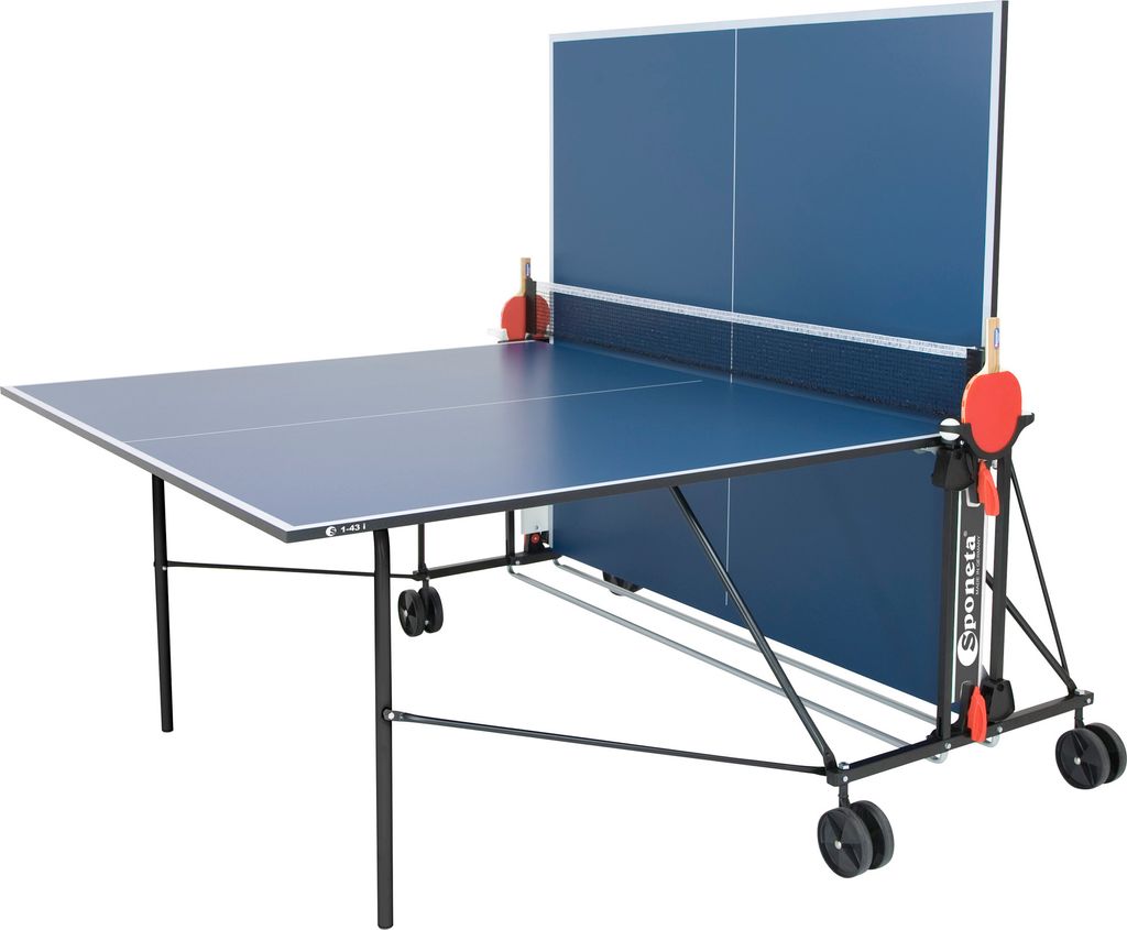SPONETA Tischtennistisch S 1-43 i Indoor mit Netz blau Zdjęcie produktu 11