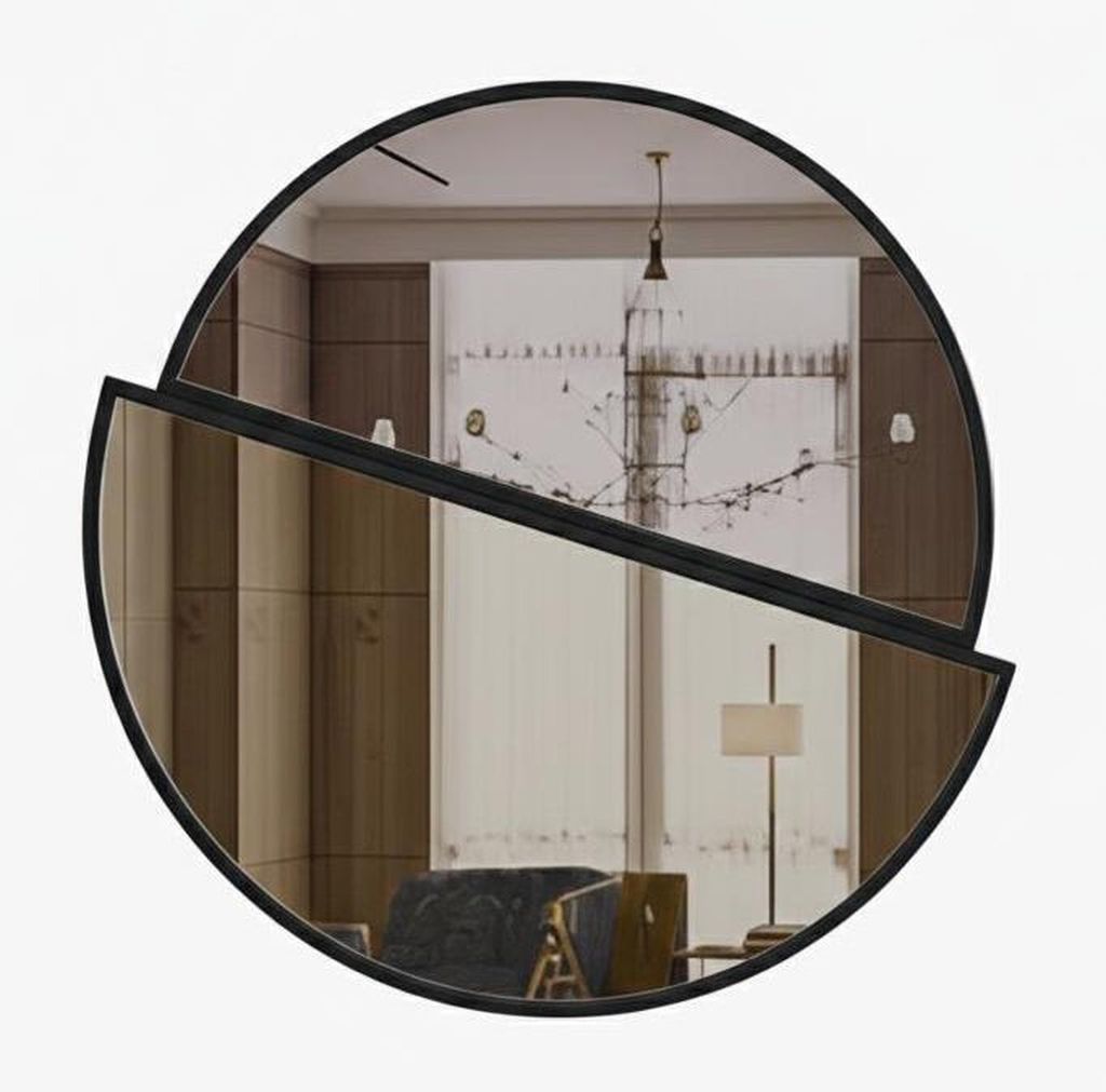 Modernes Esszimmer Set mit Esstisch 4 Stühlen Sideboard Spiegel