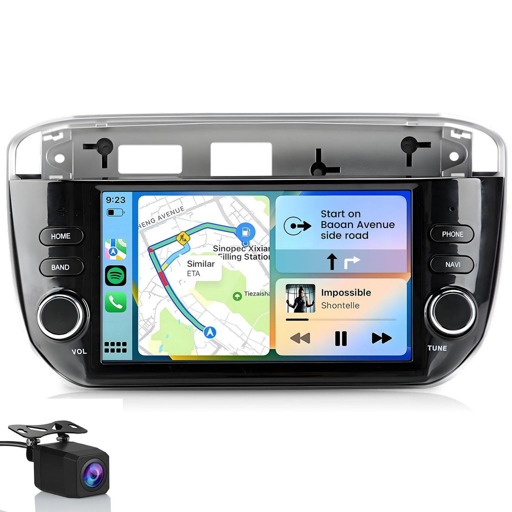Autoradio Hexinex per Fiat Punto Evo (2012-2017) 7 Pollici Immagine del prodotto 