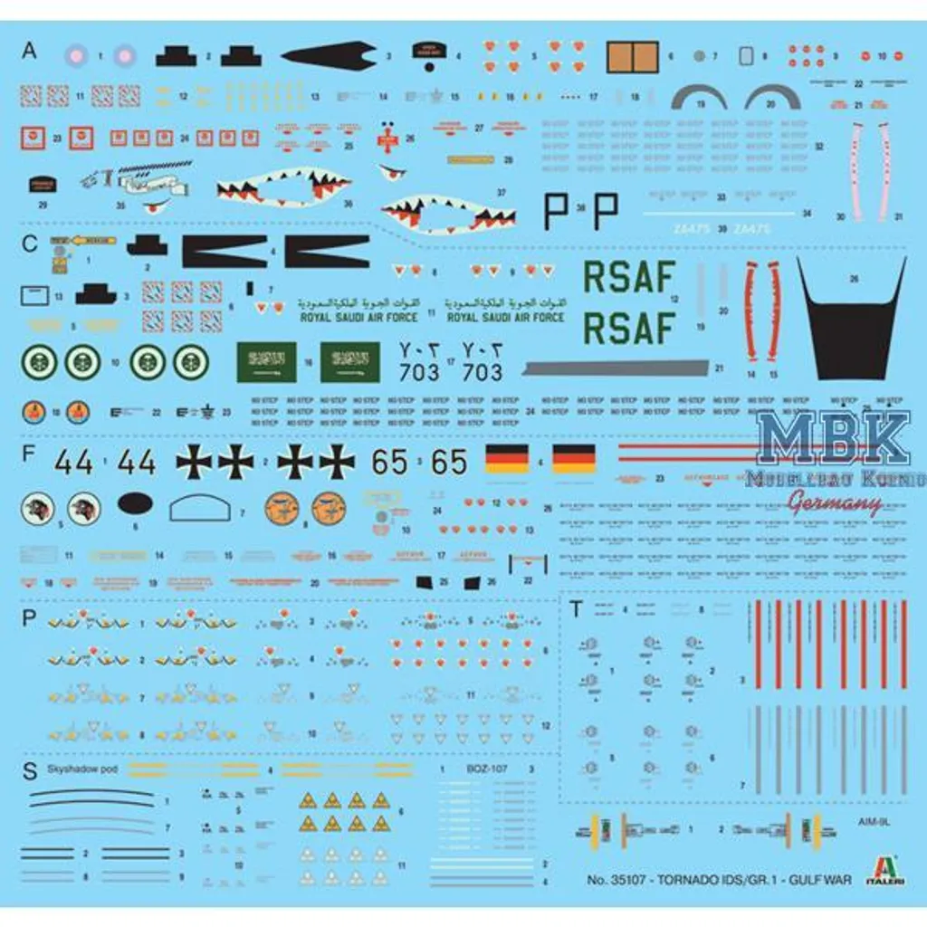 Modélisme Avion Tornado GR.1/IDS 1:48 War Thunder 35107 pour Vitrine - 6