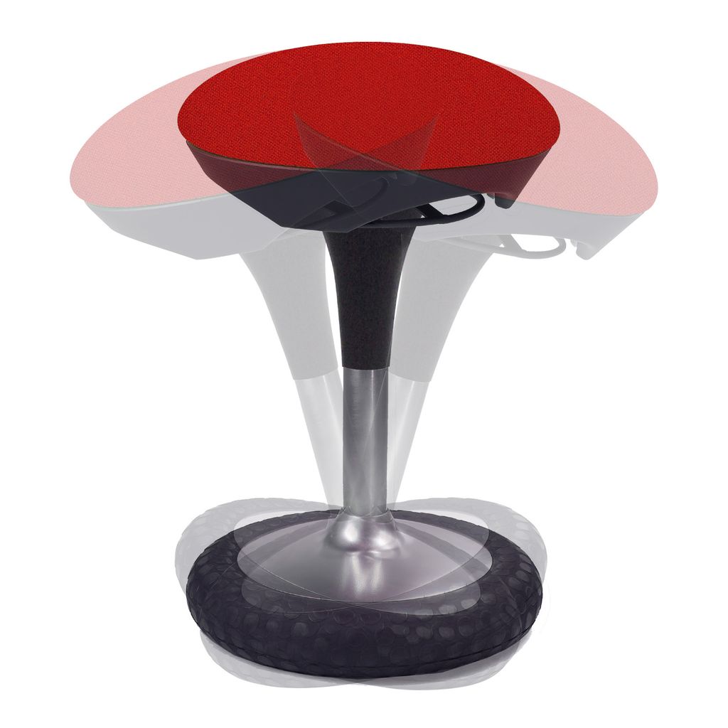 Topstar Hocker "Sitness 20" rot Produktbild 9