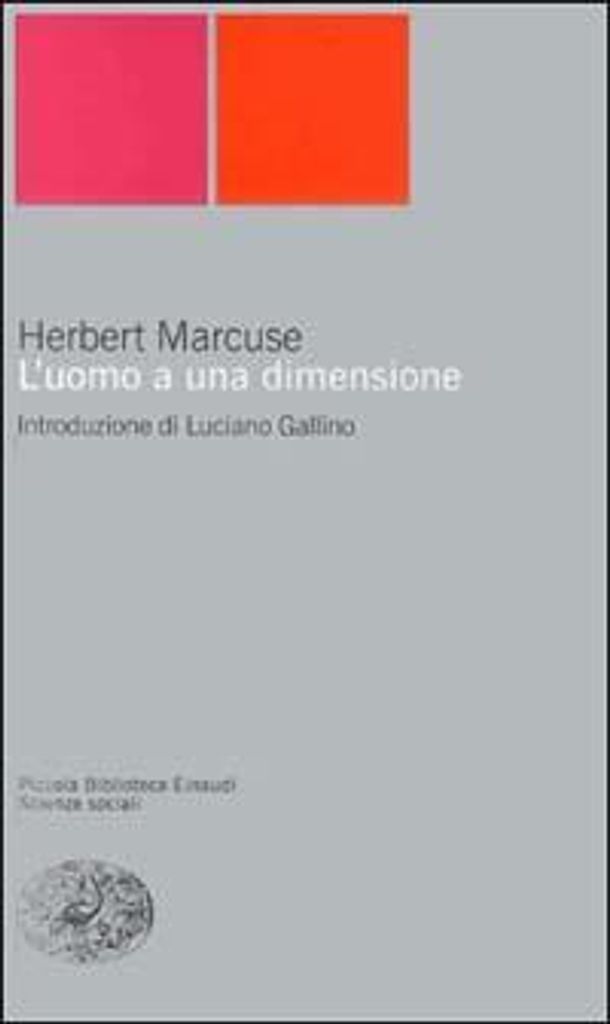 Marcuse, H: L' uomo a una dimensione