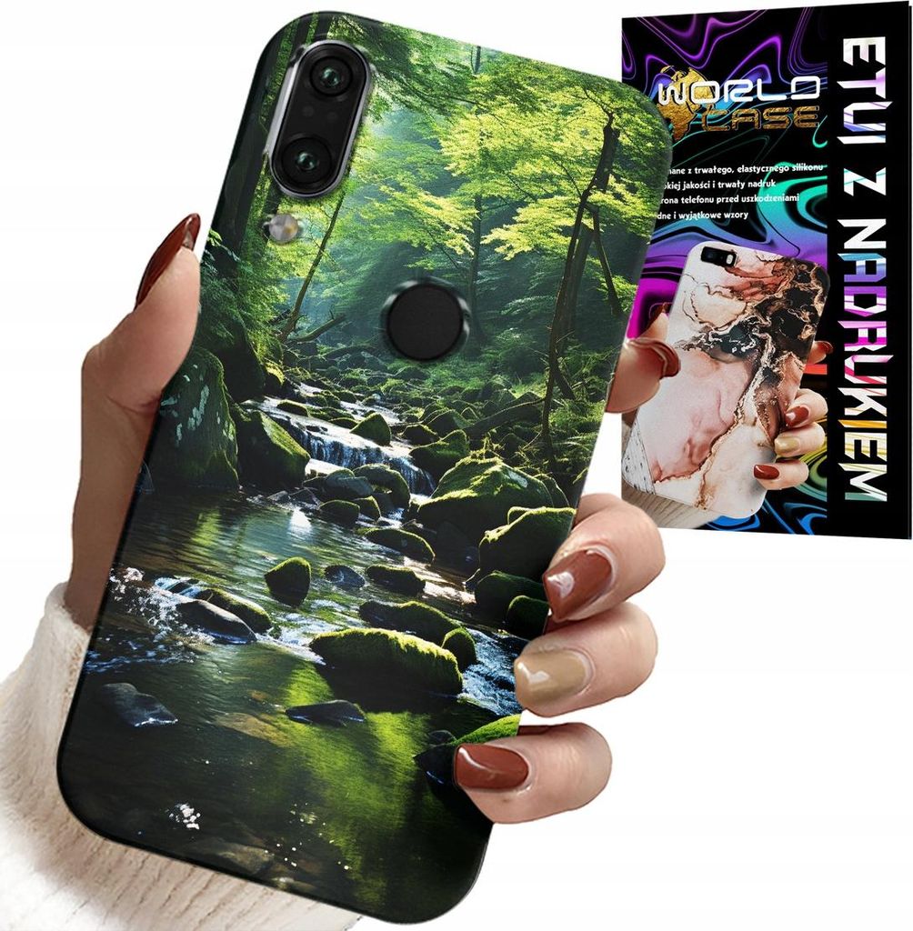 Fall Für Huawei P Smart 2019 - Wald Fluss Strom Natur Ansichten
